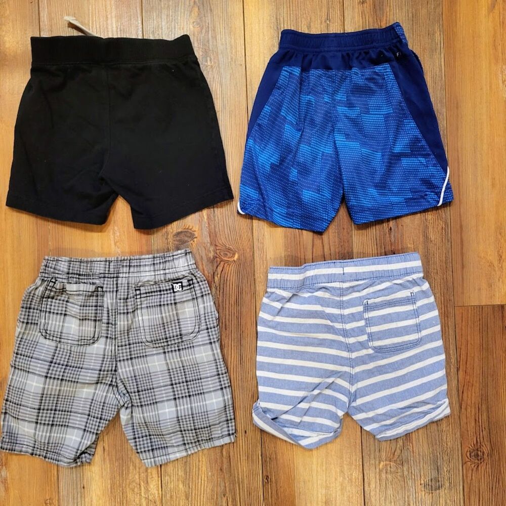 Boys 2T Shorts Lot - 7 Pairs Toddler Spring Summer Bottoms Carters Old Navy More - Picture 4 of 5